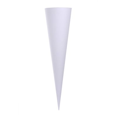 Goldbuch Bastelschultüte 70cm ohne Filzverschluss weiß