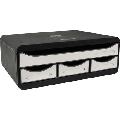 Exacompta Toolbox MINI 4 Schbl sw/weiss gloss