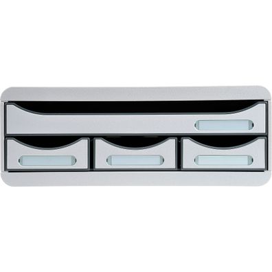 Exacompta Toolbox Mini 4 Laden lichtgrau