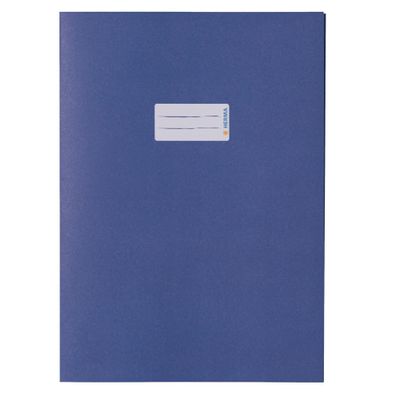 Herma Heftschoner Papier A5 dunkelblau