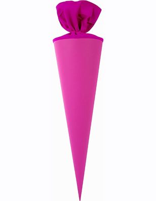 Goldbuch Bastelschultüte 50cm mit farbigem Filzverschluss pink