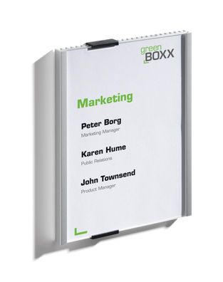 Durable Türschild 149x210,5mm si INFO SIGN m Einsteckschild