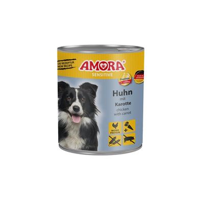 AMORA Dog Dose Sensitive Huhn & Karotte 6 x 800g