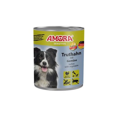 AMORA Dog Dose Sensitive Truthahn & Gemüse 6 x 800g