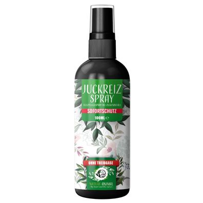 Natural Animal® Juckreiz Spray - Juckreiz Hund - für Hunde und Katzen - Juckreiz