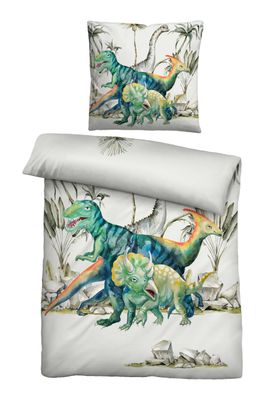 biberna Linon-Bettwäsche DINO