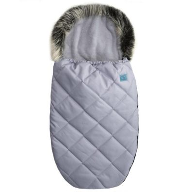 Belisima Luxus-Fleece hellgrau