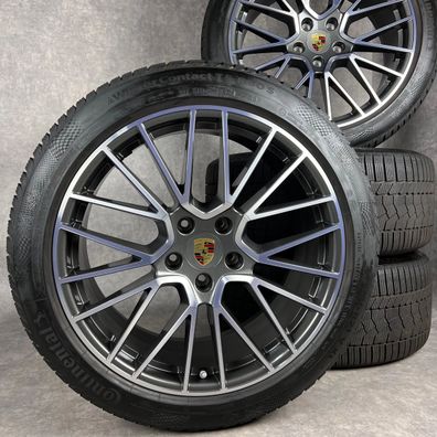 Winterräder Porsche Cayenne Coupé E3 21" Original RS Spyder Felgen 9Y0044630H