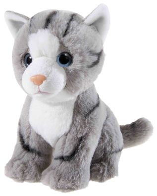 Heunec Misanimo MEDI-MI Katze grau Größe 22 cm