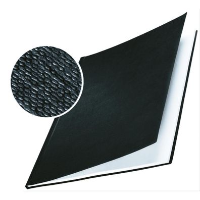 LEITZ Buchbindemappe 10St A4 schwarz 5 Hardcov.7mm
