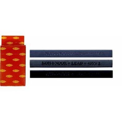 KOH Zeichenmine Zeichenkreide SILKY Härtegrad 3 hart 18er