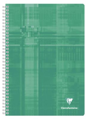 Clairefontaine Spiralbuch A4 F-Lineatur 90Bl