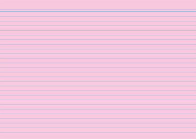 RNK Karteikarte A7 liniert rosa 100St blaue Kopflinie