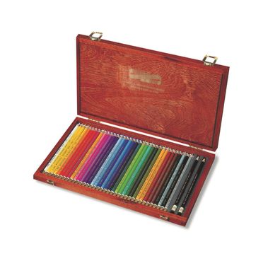 KOH Künstlerfarbstifte Polycolor 6er Holzkoffer