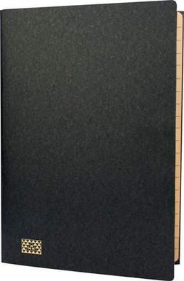 RNK Ordnungsmappe DIN A4 schwarz 245x345mm Gummizug