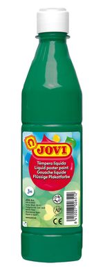 JOVI Flüssige Plakatfarbe 500ml Flasche, dunkelgrün