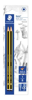 Staedtler Bleistift Noris B x2 BK 100% PEFC