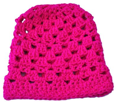 Gehäkelte Mädchen-Sommer-Mütze