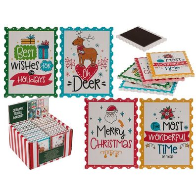 OOTB Kühlschrankmagnet Christmas ca. 6 x 8 cm