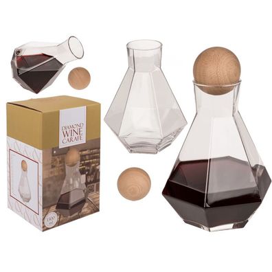 OOTB Weinkaraffe Diamond ca. 1300 ml