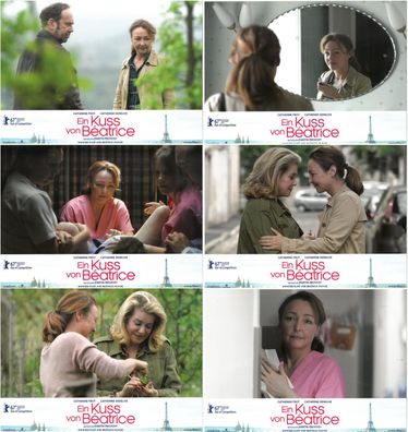 Ein Kuss von Béatrice - 6 Original Kino-Aushangfotos - Catherine Frot - Filmposter