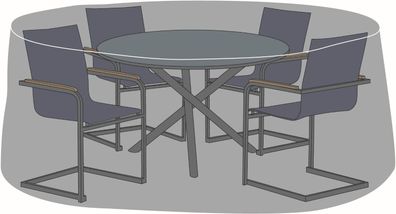 Sitzgruppe Schutzhülle Prestige Protect rund ? 200 x 94 cm - dunkelgrau