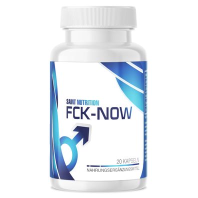 Saint Nutrition® FCK NOW Kapseln- längerer Sex - Verzögerung der Ejakulation