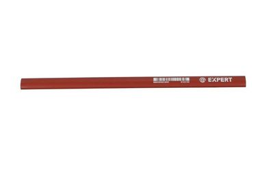 Expert Zimmermannstift Oval Rot, weiche Mine