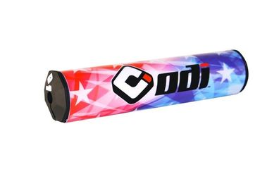 ODI SX8 Oversize Lenker Pad rot weiss blau- 245mm x 50mm