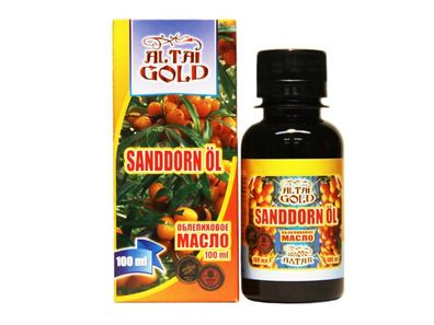 Sanddornöl Altai Gold Naturprodukt 100 ml