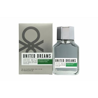 Benetton United Dreams Men Aim High Eau de Toilette Spray 100ml
