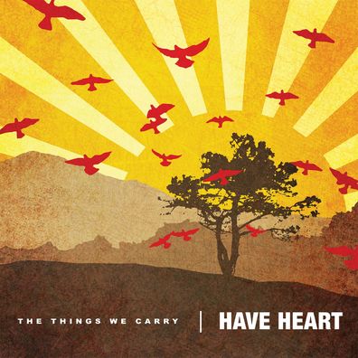 Have Heart - The Things We Carry LP (Ltd Yellow & Orange Center Stripe Vinyl)