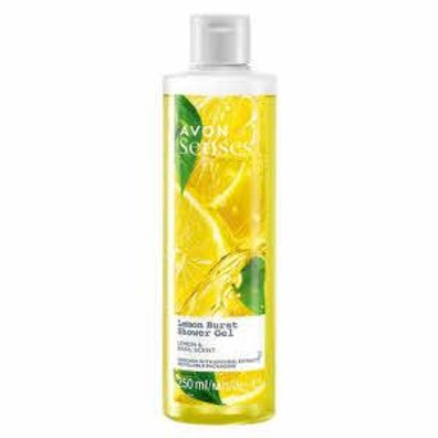 AVON senses Lemon Burst Zitrone & Basilikum Duschgel 250 ml
