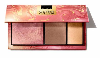 AVON ULTRA COLOUR 3-in-1 Palette fürs Gesicht Sunkissed