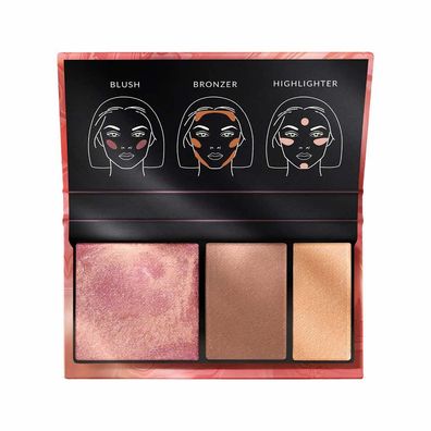 AVON ULTRA COLOUR 3-in-1 Palette fürs Gesicht Golden Hour