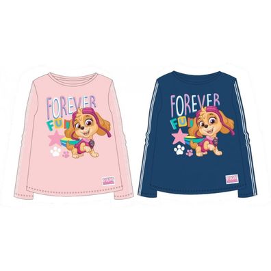 PAW Patrol Langarm- Shirt für Mädchen | 'Forever Fun' | Skye