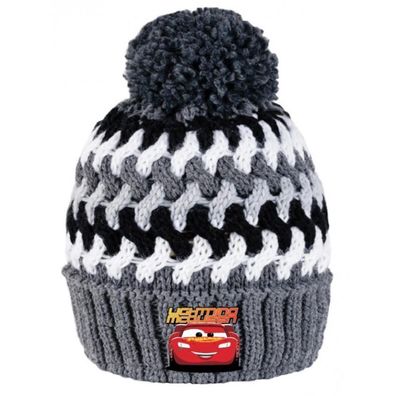 Strickmütze mit Logo von Lightning McQueen aus Disneys Filmreihe Cars