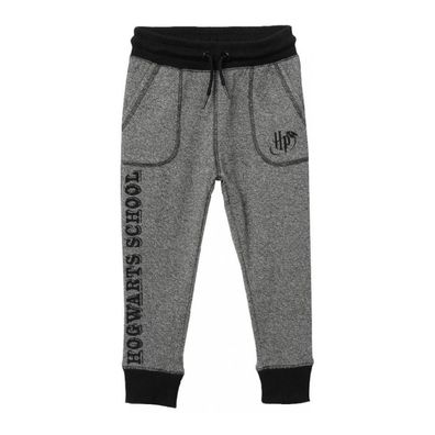 Harry Potter "Hogwarts School" Freizeit-/Jogging- Hose, grau - Größen 134 bis 164