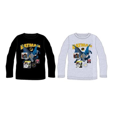 Batman Langarm-T-Shirt für Jungen | Comic-Druck | Größen 104–134
