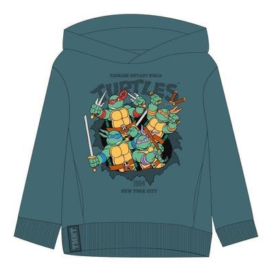 Teenage Mutant Ninja Turtles Sweatshirt mit Kapuze | Grün | Gr. 110–140