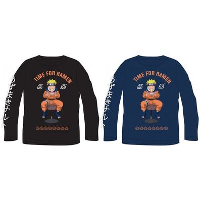 Naruto Langarm-Shirt „Time for Ramen“ für Jungen | Gr. 104–152