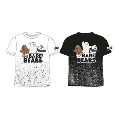 We Bare Bears Jungen T-Shirt | Grizz, Panda & Eisbär | Gr. 134–164