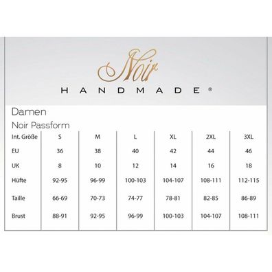 Noir Kleid Streifen L