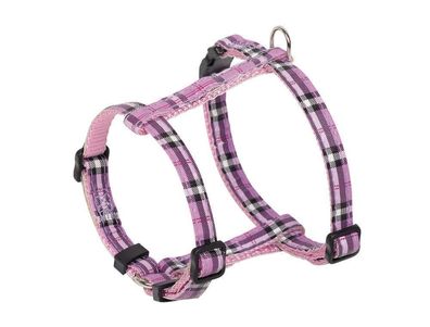 Nobby Hundegeschirr Mini Tartan lila, 20-35 cm 10 mm