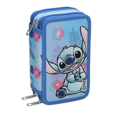 Disney Lilo & Stitch Gefüllte Federtasche Gefülltes Mäppchen mit Schreibset für