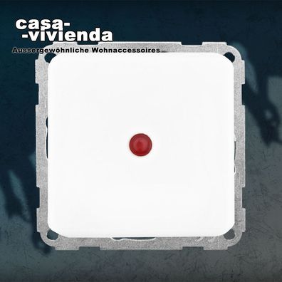 Aus/ Wechsel-Schalter mit Wippe für VEDDER REGINA® - Ultraweiß (UW)