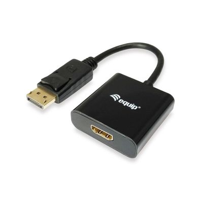 Equip Displayport->HDMI Adapter St/Bu 1920x1080/60Hz schwarz
