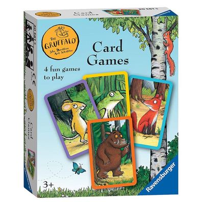 Kartenspiel | 4 in 1 Spiele | Der Grüffelo | Ravensburger | Spiel