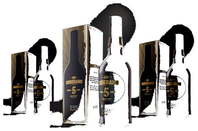 3 x Gonzales Byass Soberano 5 Brandy Reserva