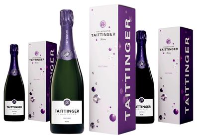 3 x Champagne Taittinger Nocturne